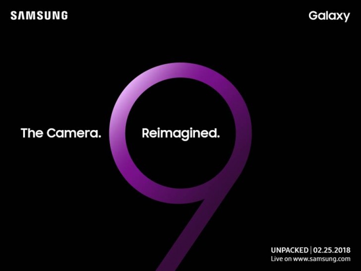 Samsung To Unveil The Galaxy S9 On February 25