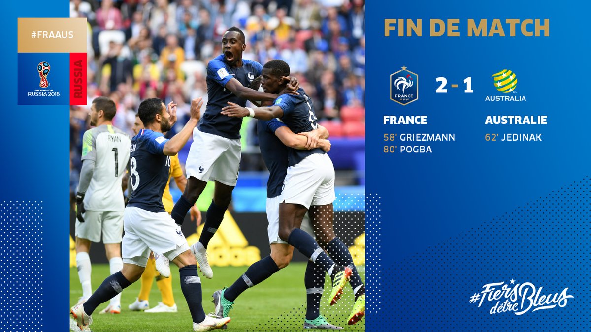 France vs Australia 2-1 Highlight Download