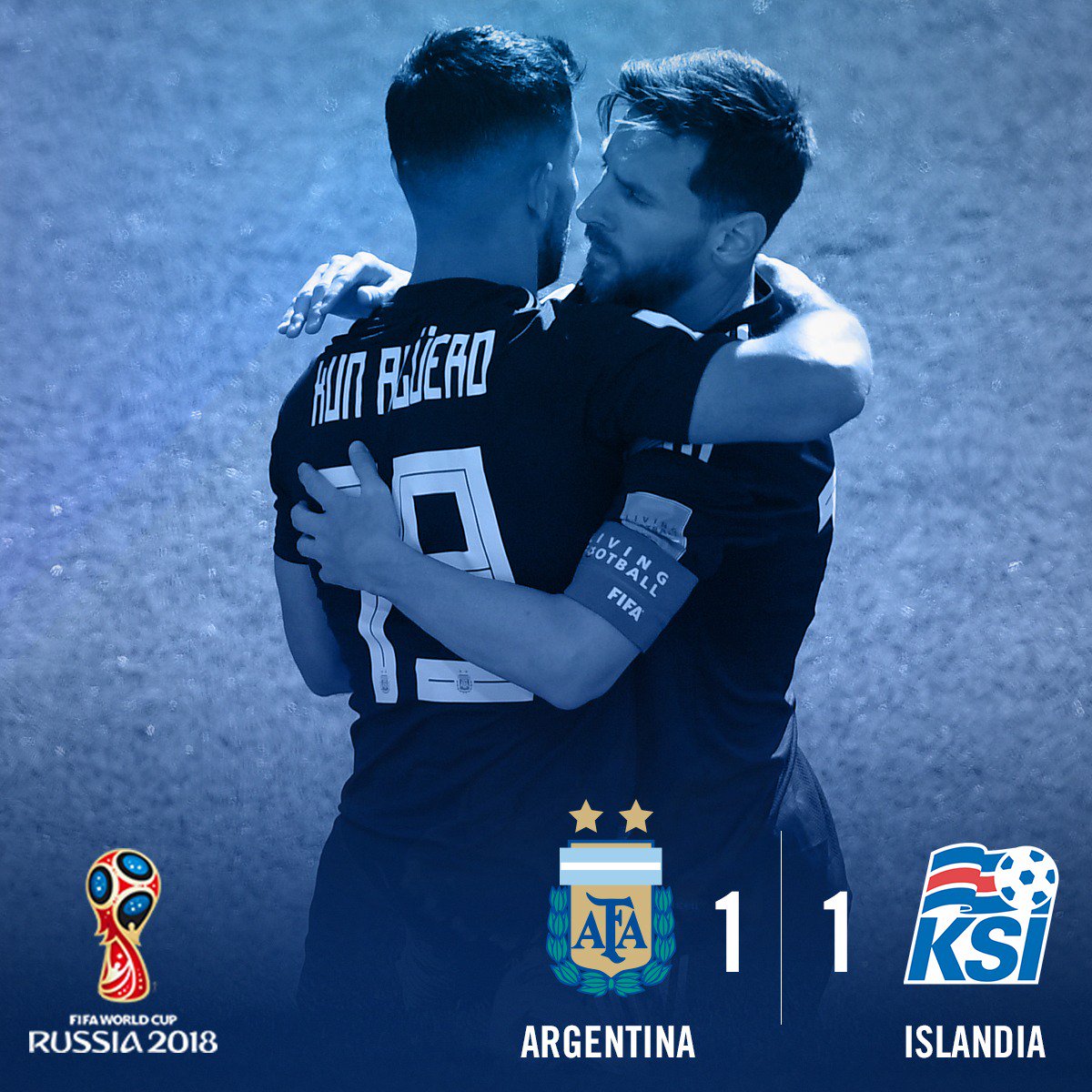 Argentina vs Iceland 1-1 Highlight Download